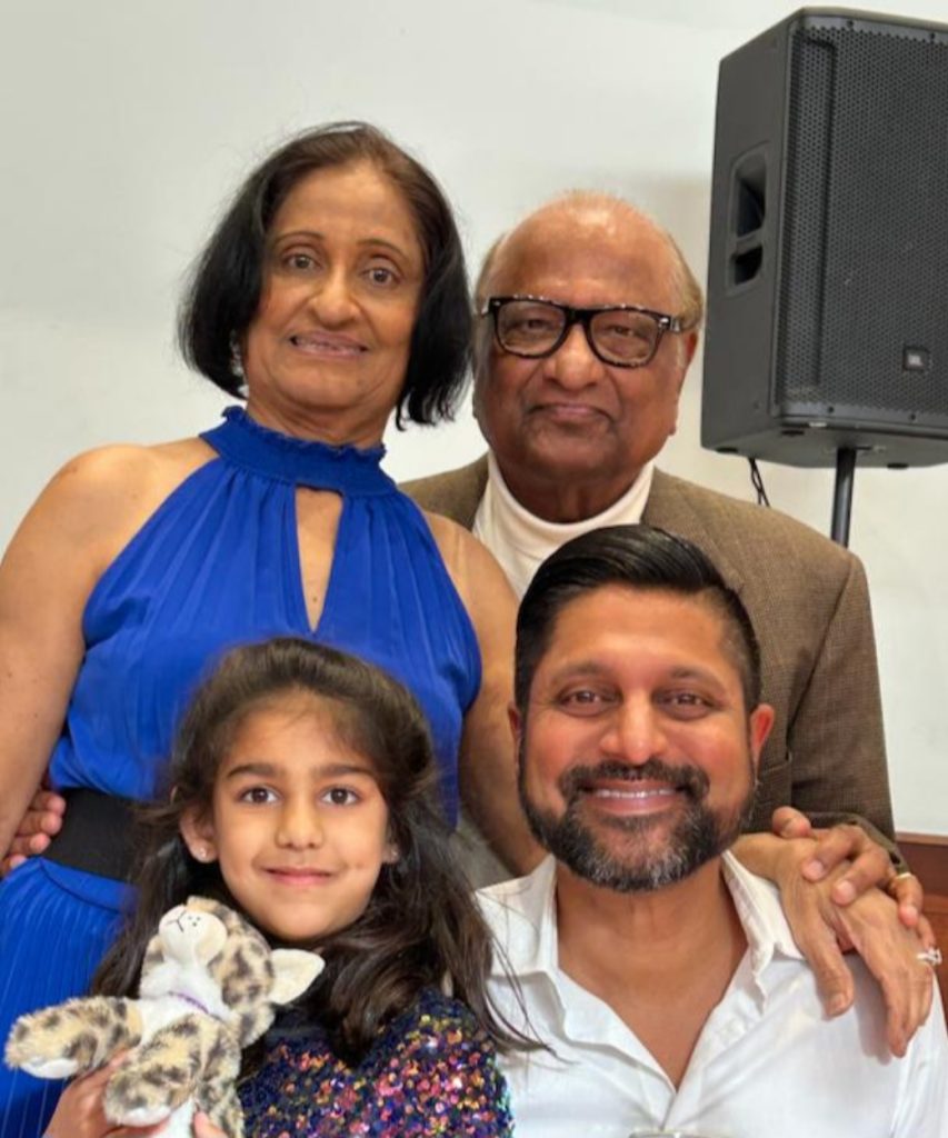 Dr. Mehta and family